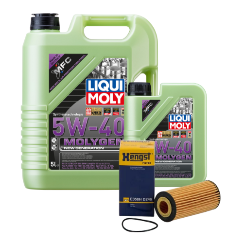 Kit EA888 Gen3 Molygen 5W-40 + Filtro Hengst